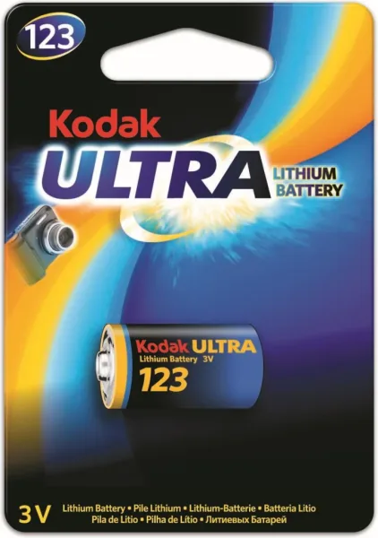 Blister pilas kodak mando litio ultra 123