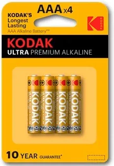 Blister pilas kodak alcalina ultra aaa lr3 -  blister 4 pilas