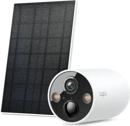 Cámaras de Videovigilancia TP-Link Tapo C425 KIT/ Visión Nocturna/ Control desde APP/ Incluye Panel Solar