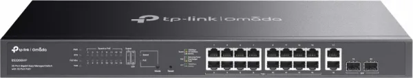 TP-Link ES220GMP Switch 16xG PoE+ 2xG 2xSFP 250W