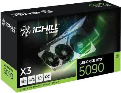 Tarjeta Gráfica Inno3D RTX 5090 Ichill X3 32GB