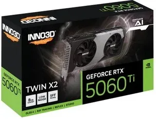 Tarjeta Gráfica Inno3D RTX 5060 Ti Twin X2 8GB