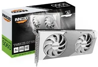 VGA Inno3D RTX 5060 Twin X2 Oc 8GB White