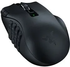 Razer Naga V2 HyperSpeed ratón mano derecha RF Wireless + Bluetooth Óptico 30000 DPI
