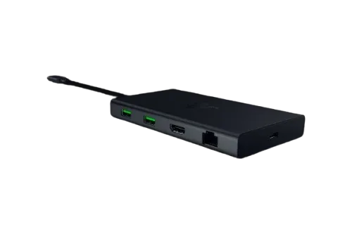 Razer USB-C Dock Alámbrico USB 3.2 Gen 1 (3.1 Gen 1) Type-C Negro
