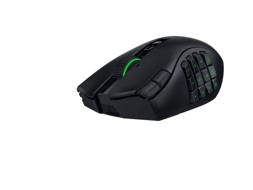 Razer Naga V3 Pro ratón Juego Mano derecha RF Wireless + Bluetooth + USB Type-C Óptico 50000 DPI