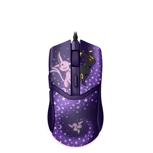 Razer Cobra – Espeon & Umbreon Edition ratón Juego Mano derecha USB tipo A Óptico 8500 DPI