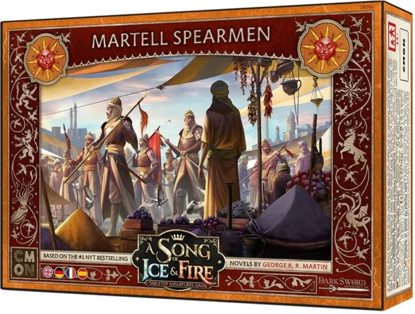 Juego de mesa cancion de hielo y fuego lanceros martell edad recomendada 14 años