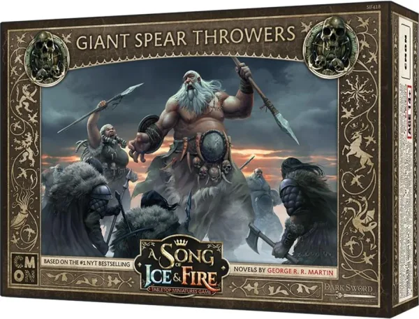 Juego de mesa cancion de hielo y fuego gigantes lanzajabalinas edad recomendada 14 años