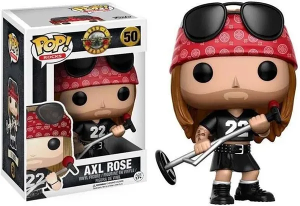 Funko pop estrellas del rock guns & roses axl rose 10688