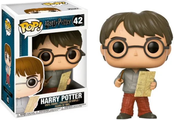 Funko pop harry potter harry potter con mapa de merodeador 14936 - px - 1w9