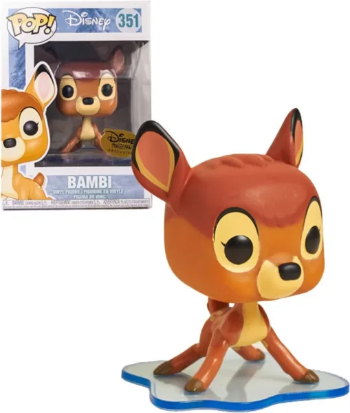 Funko pop disney bambi bambi snowflake mountain edicion limitada disney 22035
