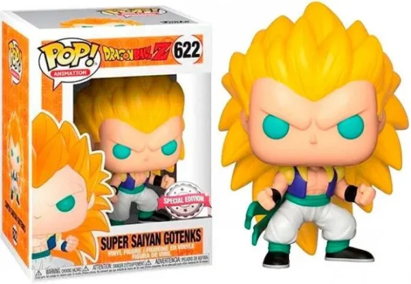Funko pop dragon ball z s6 super saiyan gotenks edicion limitada 40450