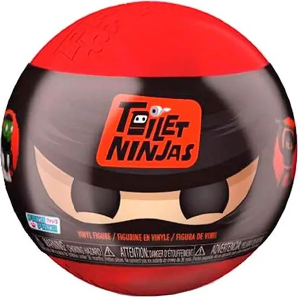 Capsula funko toilet ninjas paka paka 1 unidad 48586