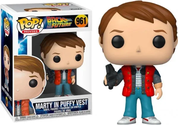 Funko pop regreso al futuro marty con chaleco hinchado 48705