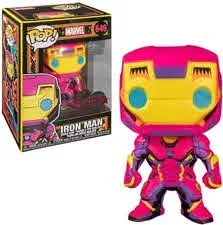 Funko pop marvel black light ironman multicolor 48846