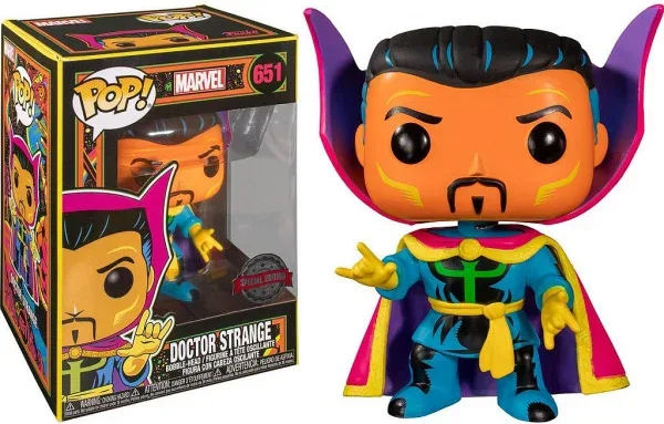 Funko pop marvel black light doctor strange edicion especial multicolor 48848