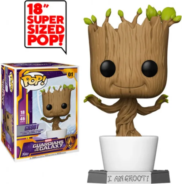 Funko pop gigante marvel guardianes de la galaxia i am groot groot 50094