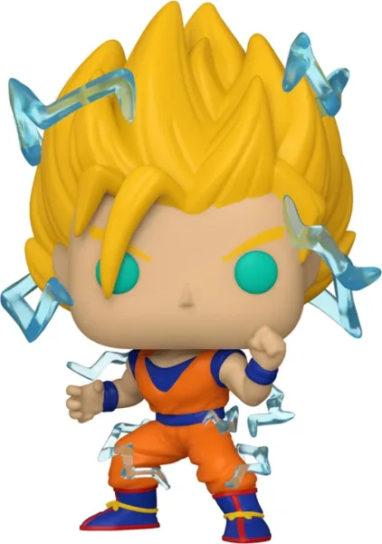 Funko pop dragon ball z super saiyan goku con energia con opcion chase glow in the dark brillo en la oscuridad 50340