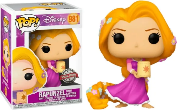 Funko pop disney enredados rapunzel con linterna exclusivo 50464