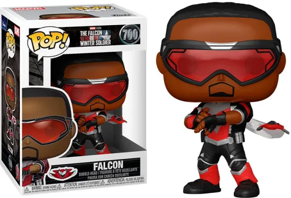 Funko pop marvel el halcon y el soldado de invierno falcon