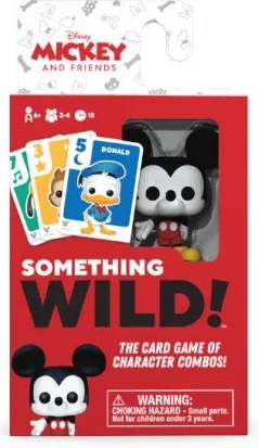 Juego de mesa funko something wild! disney mickey & friends (de - es - it) 51873