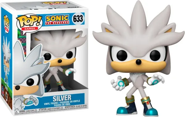 Funko pop sega sonic 30th silver the hedgehog 51965