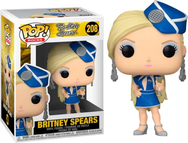 Funko pop estrellas de la musica britney spears stewardess 52033