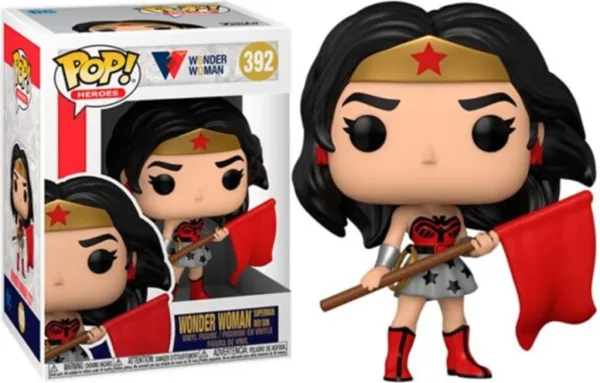 Funko pop DC wonder woman 80th superman red son wonder woman 54976