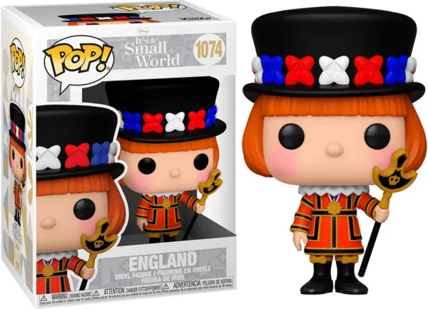 Funko pop disney small world inglaterra 55256