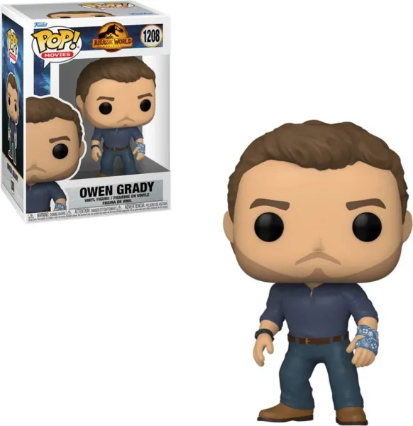 Funko pop cine jurassic park jurassic world dominion owen grady 55295
