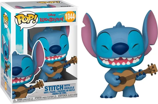 Funko pop disney lilo & stitch stitch con ukelele 55615