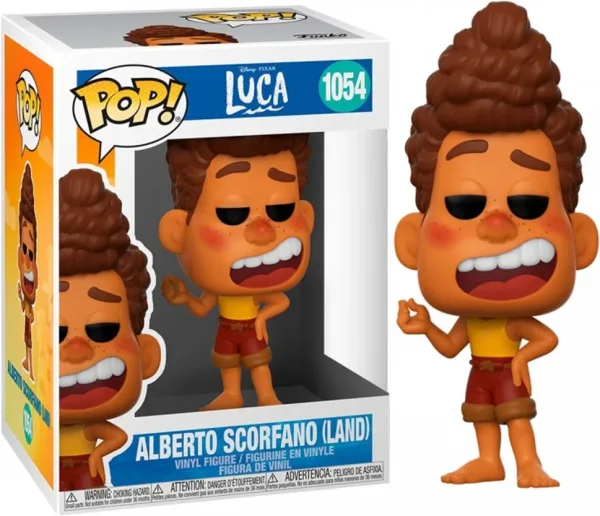 Funko pop disney luca alberto scorfano forma terrestre 55763