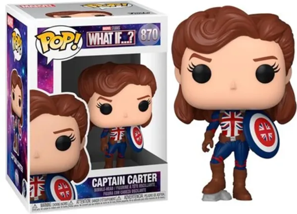 Funko pop marvel what if capitana carter 55811