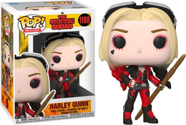 Funko pop DC comics escuadron suicida harley quinn bodysuit 56015