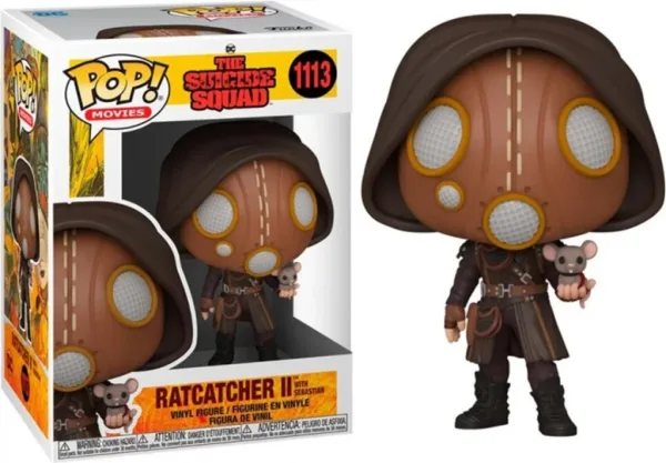 Funko pop DC comics escuadron suicida ratcatcher ii con sebastian 56018