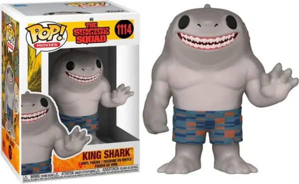 Funko pop DC comics escuadron suicida king shark 56019