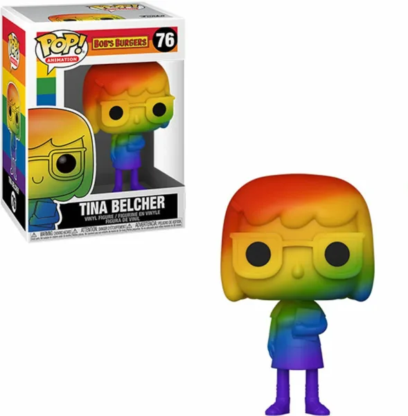 Funko pop animacion dia del orgullo tina belcher arcoiris 56981