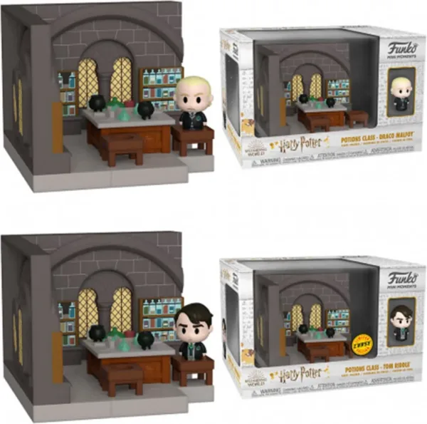 Mini moments funko harry potter aniversario draco malfoy clases de pociones con opcion chase 57362