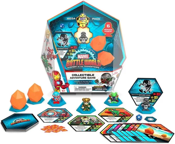 Capsula funko battleworld marvel temporada 1 mega pack spider - man español 57443