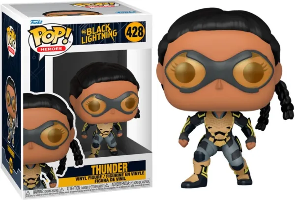 Funko pop DC comics black lightning thunder 57591