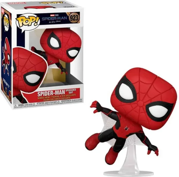Funko pop marvel spiderman no way home spider - man traje integrado 57634