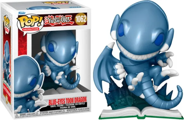 Funko pop animación yu - gi - oh blue eyes toon dragon 57648