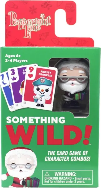 Juego de mesa funko something wild! peppermint lane santa claus 57826