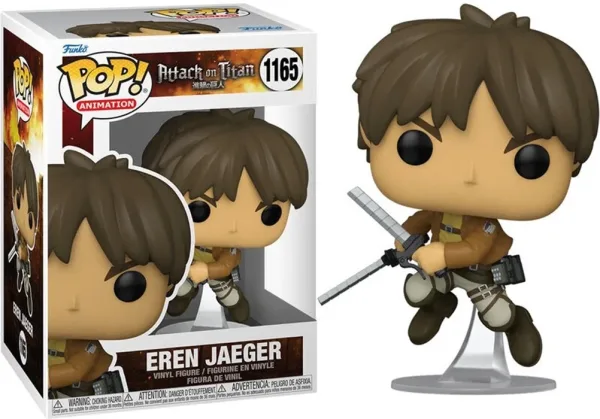 Funko pop attack on titan shingeki no kyojin eren jaeger 57980