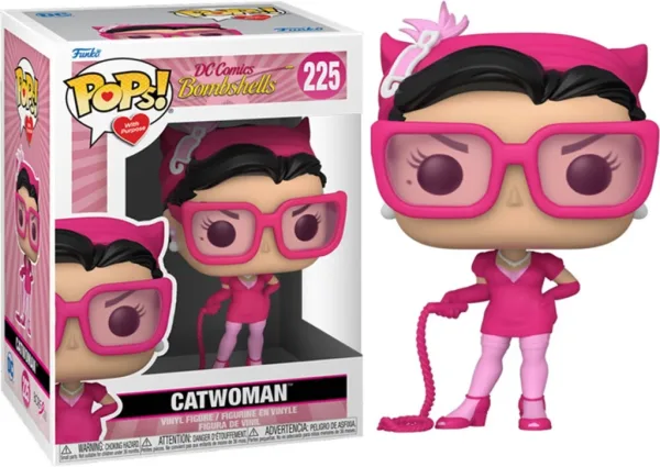 Funko pop DC comics investigacion contra el cancer bombshell catwoman 58499