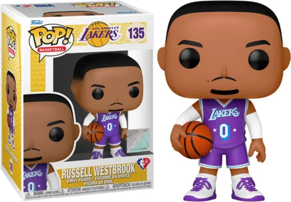Funko pop deportes nba russell westbrook los angeles lakers ce21 59266