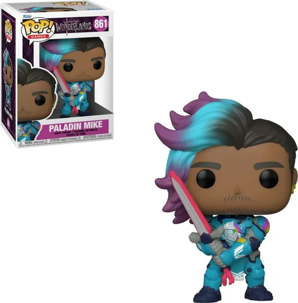 Funko pop videojuegos tiny tina wonderland paladin mike 59334
