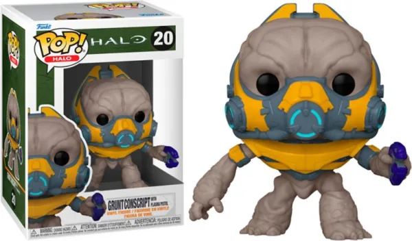 Funko pop videojuegos halo infinite grunt con pistola de plasma 59335