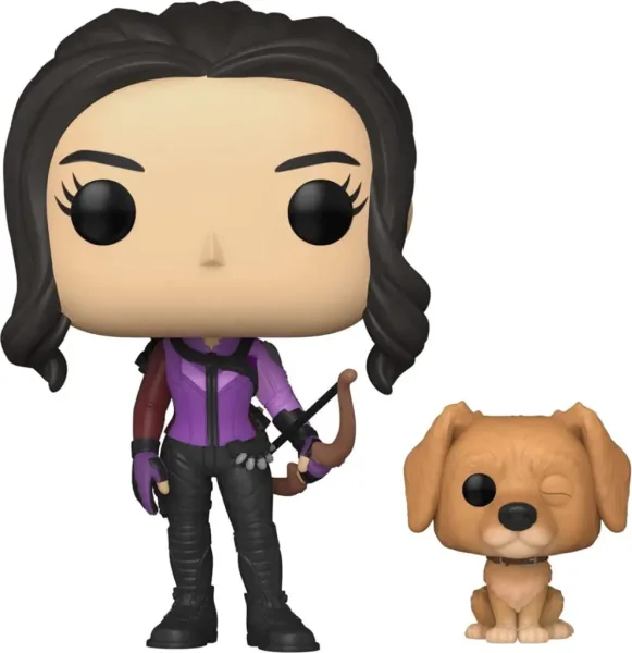 Funko pop marvel hawkeye kate bishop con perro 59481